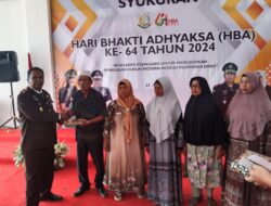 Kejari Palas Peringati HBA Ke-64, 7 Perintah Harian Jaksa Agung RI