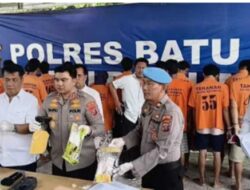 12 Hari Ops Paket Toba 2024, Polres Batubara Ungkap 18 Kasus