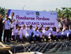 Pj Bupati Langkat  Resmikan Klaster Budidaya Udang