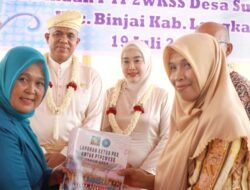 Tim Evaluasi PKK Sumut Tinjau Desa Suka Makmur Langkat