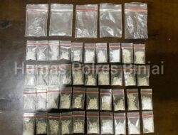 Amplop Putih Maut Berisi Sabu Diamankan Polres Binjai
