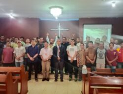 WBP Lapas Narkotika Kelas IIA Siantar Ikuti Ibadah Minggu
