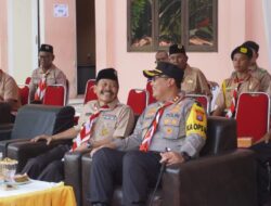 Kapolres Langkat  Buka Perkemahan Pramuka