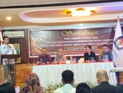 Jelang Pilkada 2024, KPU Gunungsitoli  Sosialisasi Pencalonan Kepala Daerah