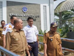 Pj. Bupati Langkat Ajak Masyarakat Gunakan Transportasi Kereta Api