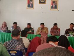 Rakorpem, Camat Aek Kuasan Singgung Kebakaran Lahan, Kades Alang Bonbon Tidak Hadir