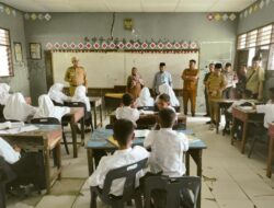 Pj Bupati Langkat Pastikan Proses Belajar  SMPN 2 Pematang Jaya Optimal