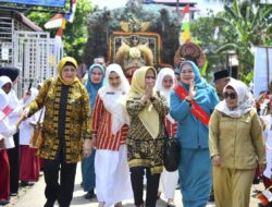 Ny dr Febyriani Sambut TP PKK Provsu Di Batubara