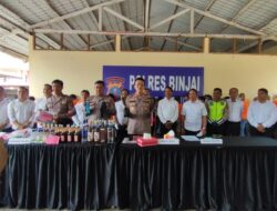 Kapolres Binjai Ungkap Hasil Operasi Patuh Toba Dan Pekat Toba 2024