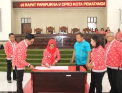 DPRD Siantar Setujui KUA PPAS Dan Perubahan APBD 2024