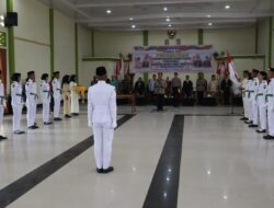 Kapolres Palas Kukuhkan 32 Anggota Paskibraka 2024