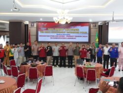 Hadapi PON XXI, Pemkab Langkat Gelar Risk Assessment Bersama Baharkam POLRI 