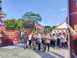 Sukseskan Pilkada 2024, KPU Siantar Lakukan Gerak Jalan Santai