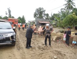 Usai Cuti Kampanye, Dolly Pasaribu Tinjau Dampak Banjir Bandang Di Tapsel
