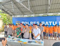 Polres Batubara Ringkus 45 Tersangka Narkoba