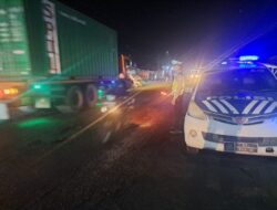 Kasat Lantas Polres Batubara Giat Patroli Blue Light