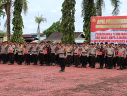 Amankan Pilkada 2024, 410 Personel Polda Sumut Tiba Di Nias