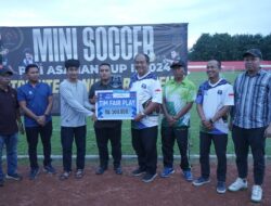 Tutup Mini Soccer PWI Asahan Cup II, Wabup Taufik Kenang Dedikasi Nurkarim Nehe