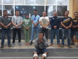 Polsek Medan Baru Tembak Kaki  Pelaku Curanmor