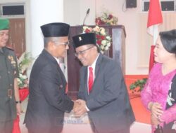 Bupati Nias Hadiri Pengucapan Sumpah Pimpinan DPRD 2024 – 2029