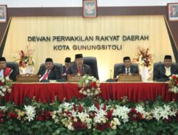 Pengucapan Sumpah Pimpinan DPRD Gunungsitoli Masa Jabatan 2024-2029
