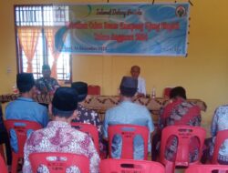 Pemdes Ujung Aceh Singkil Latih 12 Calon Imam Kampung