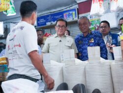 Wali Kota Medan Dampingi Mendag Tinjau Pasar Sukaramai