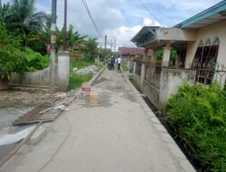 Warga Jalan Sentosa Ucapkan Terimakasih Kepada Kades