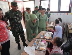 Korem 022/PT Gelar Makan Sehat Bergizi