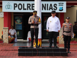 Pengamanan Perayaan Nataru, Polres Nias Gelar Apel Operasi Lilin Toba 2024
