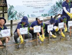 Telkom Regional 1 Tanam 5.000 Bibit Mangrove Di Desa Tanjung Rejo, Deliserdang