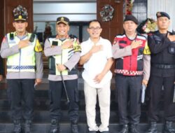 Kapolres P.Siantar Pimpin Sterilisasi Gereja Jelang Ibadah Malam Perayaan Natal