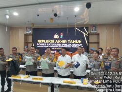 Sepanjang 2024, Polres Batubara Tangani 1.615 Kasus Gangguan Kamtibmas