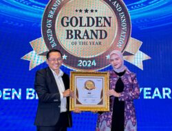 JNE Raih Penghargaan Golden Brand of The Year 2024