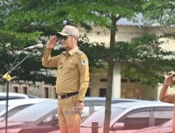 Bupati Nias Pimpin Upacara Pengibaran Bendera Tahun 2025