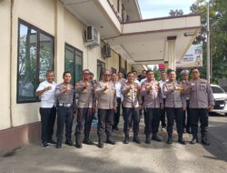 Kapolrestabes Pimpin Apel Di Polsek Medan Sunggal