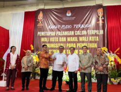 KPU Tetapkan Sowa’a – Martinus Walikota Dan Wakil Walikota Gunungsitoli