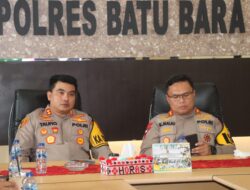 Polres Batubara Gelar Rakor Ketahanan Pangan Secara Virtual