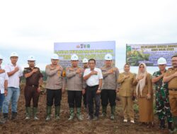 Dukung Ketahanan Pangan, Polres Batubara Tanam Jagung Di Lahan PT PP Lonsum