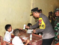 Kapolres Nias, Pemda Dan TNI Kunjungi SDN Viral
