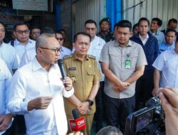 Menko Bidang Pangan Dan Mendag Bersama Bobby Nasution Tinjau Pasar Sikambing