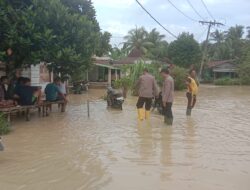 Banjir Melanda Dolok Masihul, Ratusan Rumah Terendam
