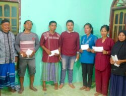 Pjs Kepala Desa Bagan Dalam Santuni Korban Kebakaran