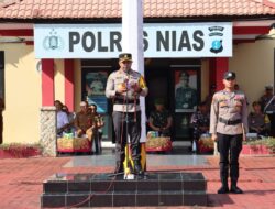 Polres Nias Apel Gelar Pasukan Operasi Keselamatan Toba 2025