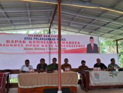 Anggota DPRD Gunungsitoli Kurniawan Harefa Reses Sidang I 2025