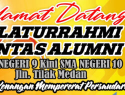 Alumni SMA Negeri 9/10 Medan  Gelar Silaturahmi Lintas Alumni