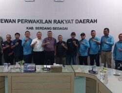Ketua DPRD Sergai Sambut Silaturahmi PWI, Perkuat Sinergi Pers Dan Legislatif