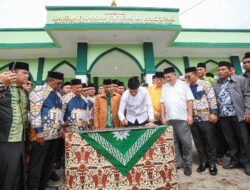 Masjid Ke-51 Haji Anif Diresmikan Di Ponpes Muhammadiyah Tapsel