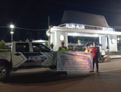 Polres Nias Laksanakan Blue Light Patroli  Ciptakan Keamanan Kota Gunungsitoli