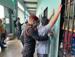 Lapas Labuhan Ruku Kembali Razia Kamar Warga Binaan